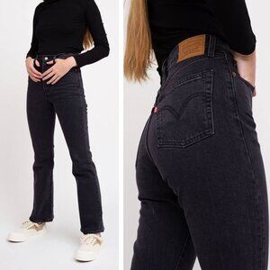 Levi’s Black Ribcage Boot Jeans Size 25 - 41719